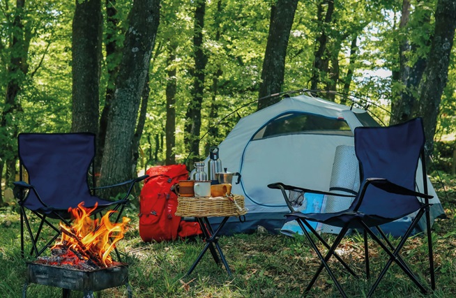 Hvad skal du til campingferien? |